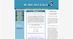 Desktop Screenshot of mrbobsparts.com